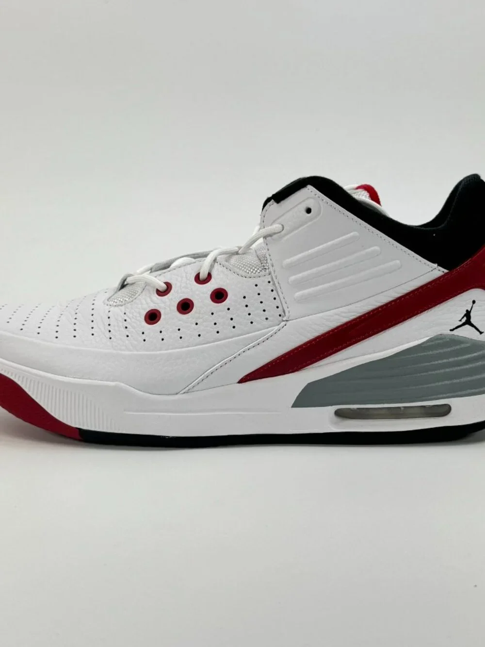 Jordan Max Aura 5 'White Black University Red' DZ4353-101 size 13